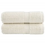 vidaXL Premium ručnici za pranje SOLUND 2 kom. krem 30x30 cm 600 g/m² - Krema 30 x 30 cm 2 | shoptok.hr