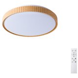  Brilagi-LED Prigušiva stropna svetiljka CORVO LED/72W/230V 3000-6000K dekor drveta prečnik 50 cm + daljinski upravljač | Eponuda.com