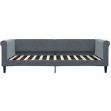  Raztegljiva postelja temno siva 100x200 cm žamet, (21292952) | Shoptok.si