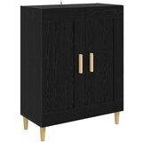 vidaXL Kreveta Crni hrast 69 5 x 34 x 90 cm Konstruirano drvo - Crni hrast | shoptok.hr