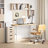 vidaXL Ploča za radni stol 120x50x2,5cm netretirane masivne hrastovine | shoptok.hr