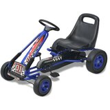  Gokart na Pedale z Nastavljivim Sedežem Modre Barve | Shoptok.si