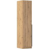 Rauch Möbel OMARA S KLASIČNIMI VRATI, temno siva, hrast artisan | Shoptok.si