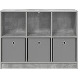  Kreveta s ladicama Betonski sivi 102 x 32 x 73,5 cm | shoptok.hr
