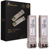 Extralink sfp+ 10G 2-pack | sfp+ module | 10Gbps, 850 nm, 300m , multi mode Cene