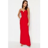 Trendyol Evening & Prom Dress - Red - Bodycon Cene