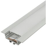 Mitea Lighting aluminijumski profil za led trake beli ugradni set sa difuzorom i žabicama 13.5x42x2000mm M3010-UZ-W Cene