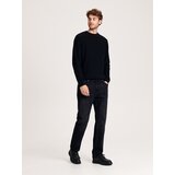 Reserved kavbojke slim fit - črna Cene