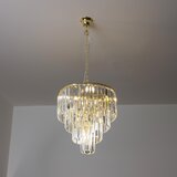  Brilagi - LED kristalni luster na lancu MOZART 5xE14/40W/230V zlatni | Eponuda.com
