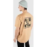 Floral 2.0 M T-shirt beige
