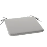 Jastučić za stolicu, sjedalica 40×40×3 cm PURE – Svjetlosiva