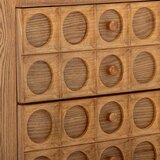 Bloomingville Komoda v dekorju jelke v naravni barvi 56x61x35 cm Vester – | Shoptok.si