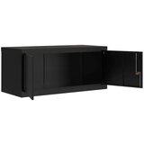 Ormarić za spise crni 90 x 40 x 40 cm čelični | shoptok.hr
