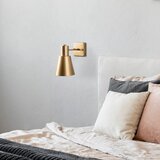 Opviq lights Stenska svetilka v zlati barvi ø 14 cm Funnel – | Shoptok.si