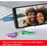 San Disk usb 128GB ultra dual drive go usb type-c 400MB/s moder | Shoptok.si