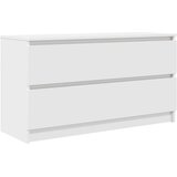 Maison Chic TV omarica - TV stojalo - Televizijska omarica bela 100x35x54 cm inženirski les, (21700984) | Shoptok.si