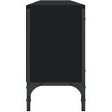 TV ormarić s ladicom crni 200 x 25 x 44 cm konstruirano drvo | Eponuda.ba