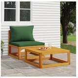  2-dijelni set vrtnih sofa s jastucima masivno bagremovo drvo | shoptok.hr