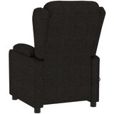  Masažna fotelja od tkanine crna | shoptok.hr