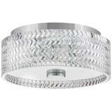  hinkley hk-elle-f-s-cm - plafonsko svetlo 2xE27/60W/230V, prečnika 30,5 cm, hrom | Eponuda.com