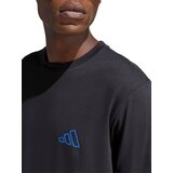 Adidas Funkcionalna majica 'BOLD' kraljevo modra / črna / bela | Shoptok.si