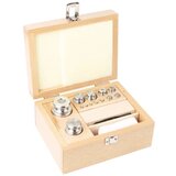 Kern Set utega 354-06, OIML klasa M2, nazivna vrijednost 1 g - 1 kg, gumb, fino tokareni nehrđajući čelik (OIML), u drv Cijene