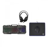 WHITESHARK Gaming set tastatura + Miš + podloga za miš + slušalice GC-4103 Cheyenne 4/1 | Eponuda.ba