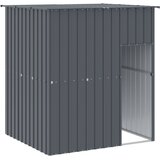  za pse s krovom antracit 165x153x181 cm pocinčani čelik | Eponuda.com