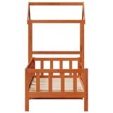  Sklad dnevne postelje 2 pcs Voskast rjav Masivno borovo les, (5000121241) | Shoptok.si