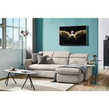 Stylife SEDEŽNA GARNITURA, mikrovlakna peščene barve, bež | Shoptok.si