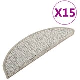  Tepisi za stepenice 15 kom svjetlosivi 56x17x3 cm | shoptok.hr