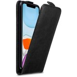 Cadorabo Ohišje, združljivo z Apple iPhone 11 v nočna črna - Zaščitni ovitek v obliki flipa z magnetnim zapiranjem, (20563918) | Shoptok.si