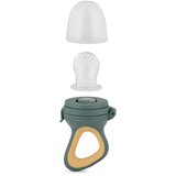 Petite&Mars Silicone Food Feeder 6m+ duda za hranjenje in grizalo Green&Ochre 1 kos | Shoptok.si