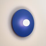 Thoro Temno modra kovinska stenska svetilka ø 50 cm AKE – | Shoptok.si