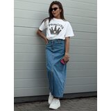 DStreet Spódnica jeansowa VIRTON niebieska | shoptok.hr