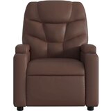  Naslanjač rjavo umetno usnje | Shoptok.si