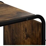  Komoda Dimljeni hrast 98 x 37,5 x 75,5 cm Konstruirano drvo | shoptok.hr