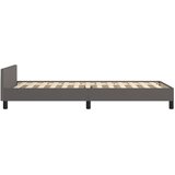  Okvir za krevet s uzglavljem sivi 100x200 cm od umjetne kože | shoptok.hr