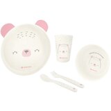Kikka Boo set posuđa 4 dela bear with me pink (KKB401349) | ePonuda.com