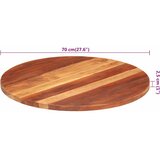 Stolna ploča od masivnog drva bagrema okrugla 25 - 27 mm 70 cm | Eponuda.com