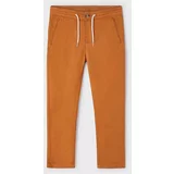 Mayoral Otroške hlače s primesjo lanu oranžna barva