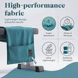 NUJË 2x 125×50cm fitnes brisača iz mikrovlaken | Shoptok.si