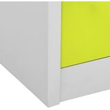  Ormarići s ključem 2 kom svjetlosivi/zeleni 90x45x92,5 cm čelik | shoptok.hr