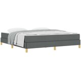  s opruga kutije Tamno siva 180 x 200 cm tkanina | shoptok.hr