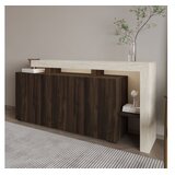Hanah home konzola beliz travertine walnut | Eponuda.com