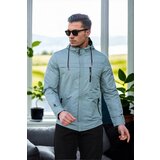 Dewberry 86622 Hooded Mens Seasonal Jacket-MINT | shoptok.hr