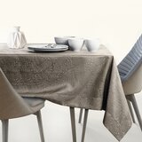 AmeliaHome Traka za stol Gaia s manšetom 40x120 cm, cappuccino | shoptok.hr