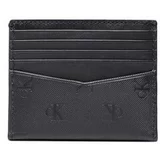 Calvin Klein Jeans Etui za kreditne kartice Monogram Soft Cardcase 10Cc Aop K50K510434 Črna