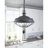 Elstead Lighting Elstead Lennex 1 viseča svetilka za strop, siva kovina, E27, (22098057) | Shoptok.si
