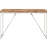 Furnova Jedilna miza 120x60x76 cm trden akacijev in mangov les, (21946629) | Shoptok.si